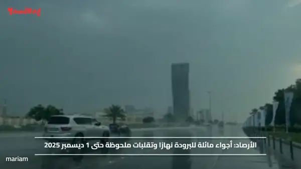 الأرصاد.. أجواء مائلة للبرودة نهارًا وتقلبات ملحوظة حتى 1 ديسمبر 2025