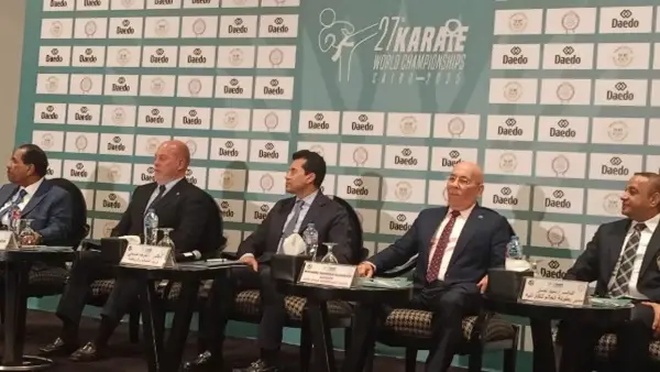 الاستعدادات النهائية لاستضافة بطولة العالم للكاراتيه تكتمل في مؤتمر الاتحاد المصري