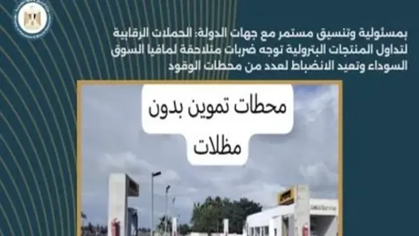 الحملات الرقابية على المنتجات البترولية تقوض شبكة السوق السوداء وتخفض التلاعب بالأسعار