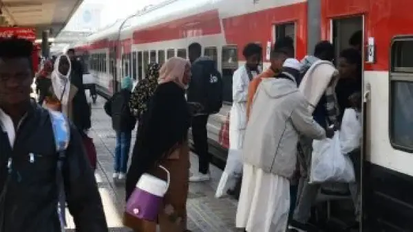 الرحلة رقم 43.. السكة الحديد تواصل نقل السودانيين ضمن مشروع العودة الطوعية