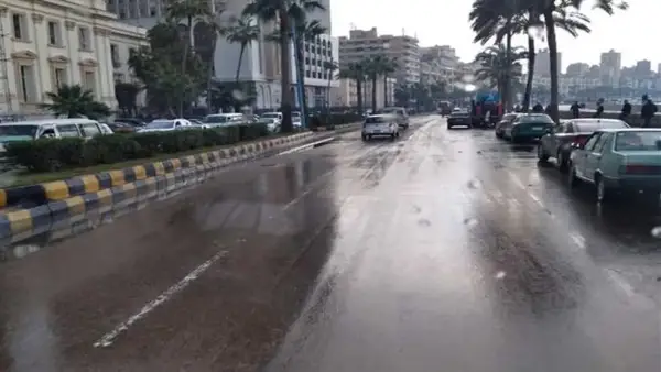 انخفاض الحرارة في مصر اليوم مع فرص أمطار ورياح نشطة والعظمى في القاهرة 20 درجة