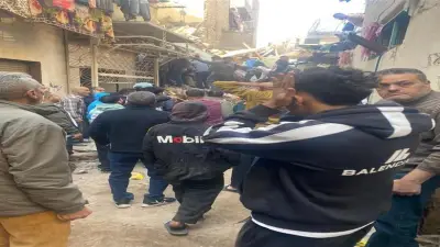 انهيار عقار إمبابة.. تحرك عاجل من وزيرة التنمية المحلية ومحافظ الجيزة بموقع الحادث