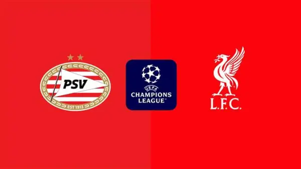 بتعليق  عصام الشوالي"Liverpool vs PSV Eindhoven" القنوات الناقلة لمباراة ليفربول وآيندهوفن في بطولة دوري أبطال أوروبا 