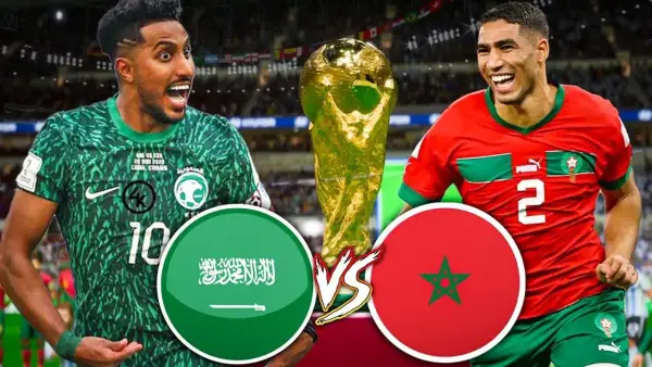 بث مباشر.. مجانا الان مباراة السعودية والمغرب في كأس العرب.. من يخطف التأهل
