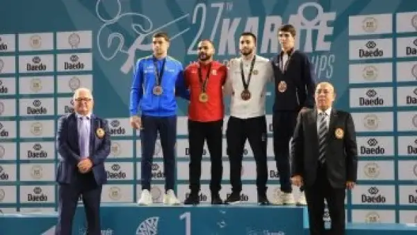 الكاراتيه يشارك في بطولة سيرياس A الدولية بجورجيا