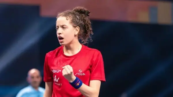 تأهل هنا جودة إلى ربع نهائي بطولة العالم للشباب لتنس الطاولة في منافسات الزوجي المختلط تحت 19 سنة