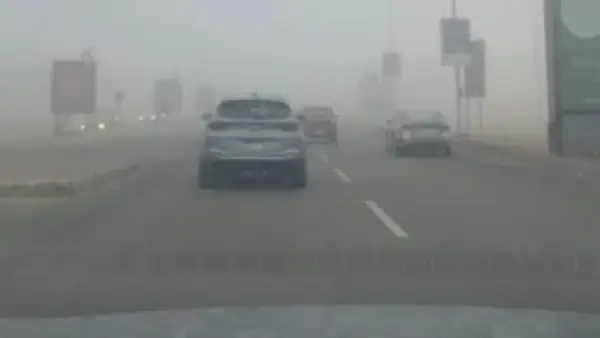 تحذير لمرتادي الطرق.. ضباب كثيف يغطي شوارع القاهرة ومناطق شمال الصعيد اليوم