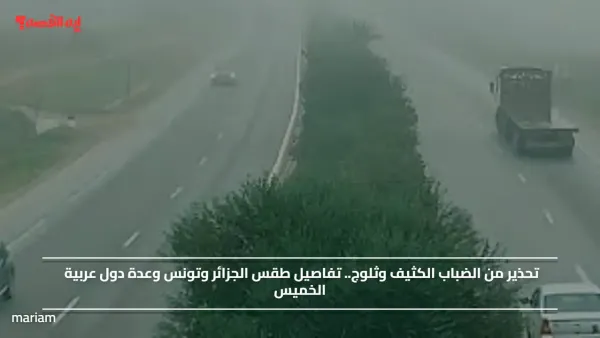 تحذير من الضباب الكثيف وثلوج.. تفاصيل طقس الجزائر وتونس وعدة دول عربية الخميس