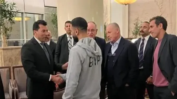 تحفيز وزير الرياضة وهاني أبو ريدة يرفع معنويات المنتخب الوطني قبل أمم أفريقيا