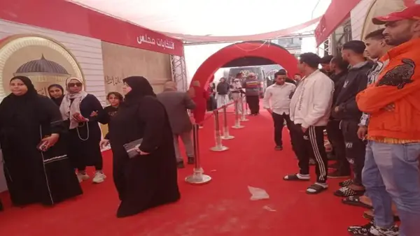 تصويت السيدات يتصدر حضور لجنة النقراشي بحدائق القبة قبل استراحة الانتخابات