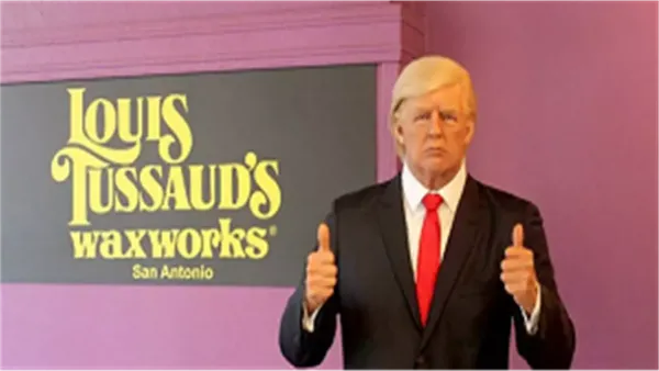 تمثال دونالد ترامب الشمعي يُسحب من متحف أمريكي بعد تعرضه لأضرار من الزوار