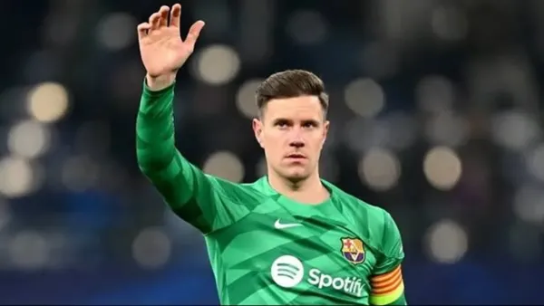 تير شتيجن يغيب مستمرًا عن برشلونة بسبب إصابة الظهر ويكشف عن موعد عودته المحتمل