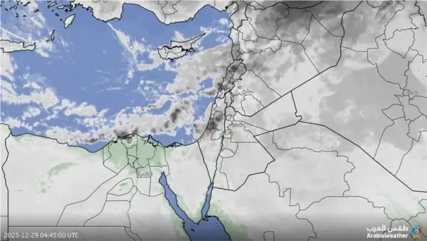 ثلوج فوق عمان.. طقس العرب يكشف تطورات المنخفض الجوي ليلة رأس السنة 2025