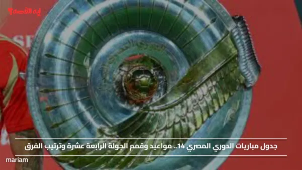 جدول مباريات الدوري المصري 14.. مواعيد وقمم الجولة الرابعة عشرة وترتيب الفرق