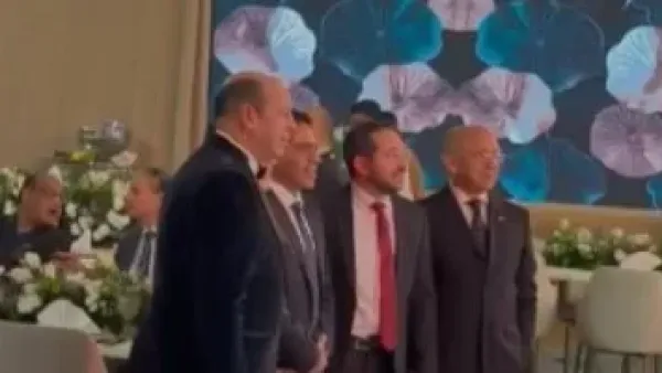 نجوم الرياضة يحضرون حفل زفاف محمود بنتايج وابنة أحمد سليمان.. فيديو