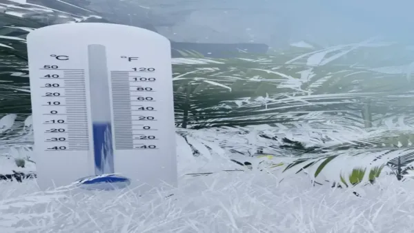 درجات الحرارة في القريات تسجل 5 تحت الصفر وتؤثر على المناطق المجاورة في المملكة