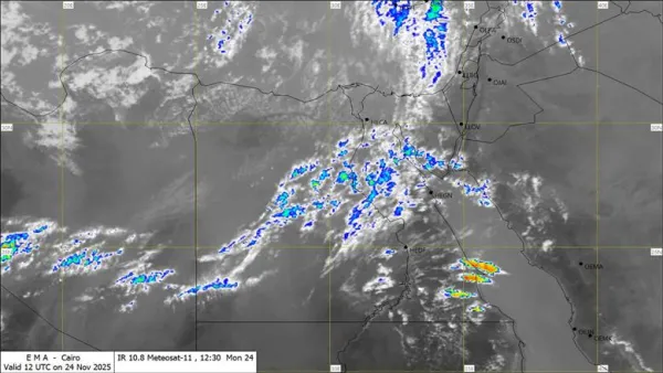 رعد وسيول غدًا.. خريطة الأمطار تشمل أغلب محافظات مصر وفق الأرصاد