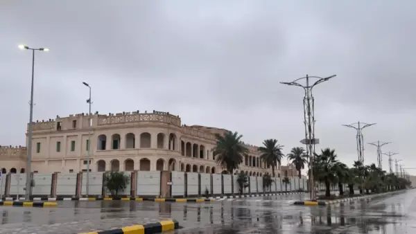 أمطار غزيرة تجرف أودية الخرج والدلم ورياح بسرعة 49 كم/ساعة تضرب حائل