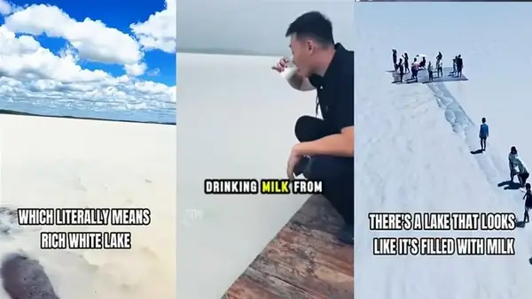 سر بحيرة الحليب في الصين: الظاهرة الطبيعية التي حيرت العلماء وأثرت على البيئة المحلية