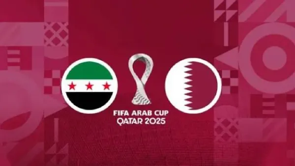 شاهد الان بث مباشر Syria vs Qatar.. القنوات الناقلة وكل مستجدات مباراة سوريا وقطر في كاس العرب 2025