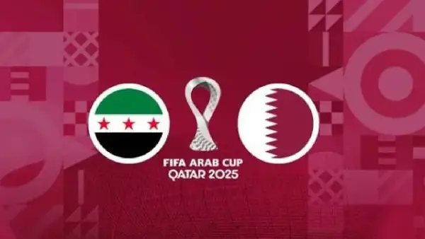 شاهد الان بث مباشر Syria vs Qatar.. القنوات الناقلة وكل مستجدات مباراة سوريا وقطر في كاس العرب 2025