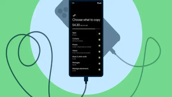 شراكة قوية بين جوجل وأبل لتسهيل نقل البيانات بين أندرويد وآيفون