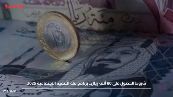 شروط الحصول على 80 ألف ريال.. برنامج بنك التنمية الاجتماعية 2025