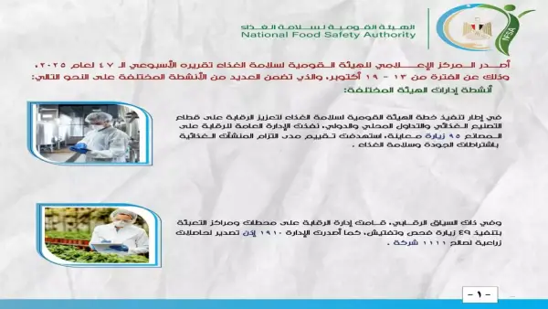 صادرات مصر الغذائية.. 6425 شحنة تغزو 170 دولة والسعودية تتصدر قائمة المستوردين اليومية