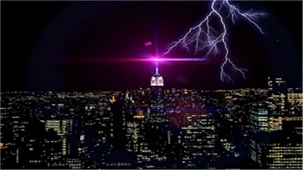 ضربة صاعقة البرق لناطحة السحاب: كيف تحمي قطع القطع الجاذبة البرج من أضرار الصواعق؟