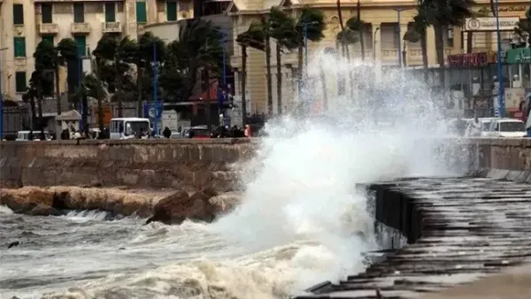 طقس الإسكندرية يشهد أمطارًا غزيرة وسط استعدادات لمواجهة نوة الفيضة الصغرى