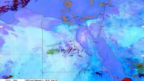 طقس الساعات المقبلة يشهد انخفاضاً واضحاً في درجات الحرارة وتحذير للأرصاد من خطر الصقيع على قائدي السيارات