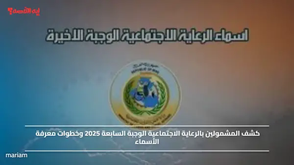 كشف المشمولين بالرعاية الاجتماعية الوجبة السابعة 2025 وخطوات معرفة الأسماء