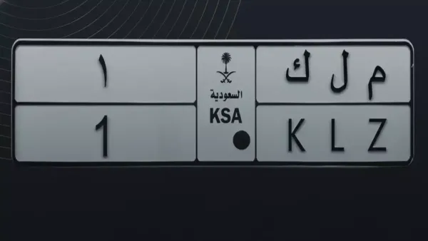 لوحة "م ل ك 1" تُسجل رقماً قياسياً بمزاد بقيمة 15.7 مليون ريال وتحوّل الأرقام إلى استثمار فني مميز