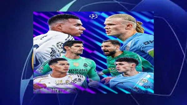 مرموش.. موعد مباراة ريال مدريد ومانشستر سيتي والقنوات الناقلة في دوري أبطال أوروبا 2025