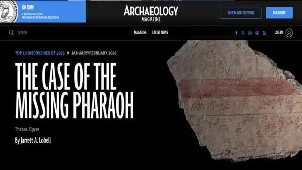 مقبرة الملك تحتمس الثاني بين أبرز 10 اكتشافات أثرية عالمية لعام 2025