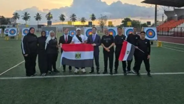 منتخب القوس والسهم يحقق إنجازا جديدا ويحصد 5 ميداليات فى بطولة أفريقيا