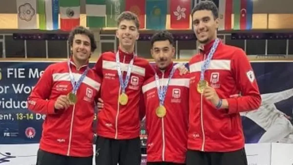 منتخب سيف المبارزة للشباب يحقق ذهبية كأس العالم في أوزبكستان ويؤكد تميّزه الدولي