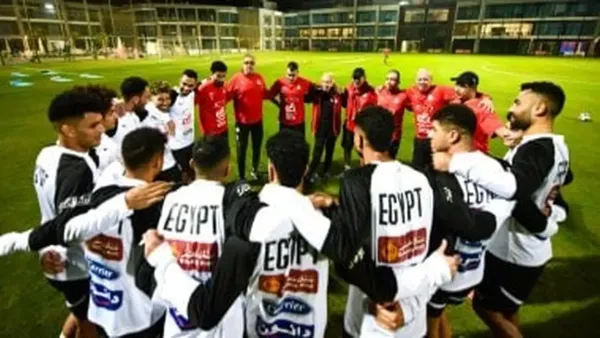منتخب مصر يختتم استعداداته لكأس العرب بمران أخير مفتوح للإعلام لمدة 15 دقيقة