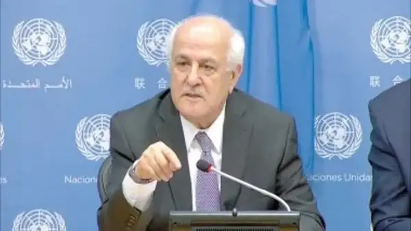مندوب فلسطين بالأمم المتحدة يؤكد دعم المجتمع الدولي المستدام لشعب فلسطين