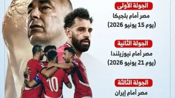 مواعيد مباريات منتخب مصر في كأس العالم 2026 وترتيب مواجهاته الرسمية