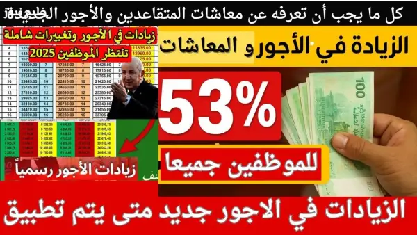 موعد التطبيق رسمي.. زيادة الحد الأدنى للأجور في الجزائر 2026 تعرف على الفئات المستفيدة وكيفية حساب الزيادة