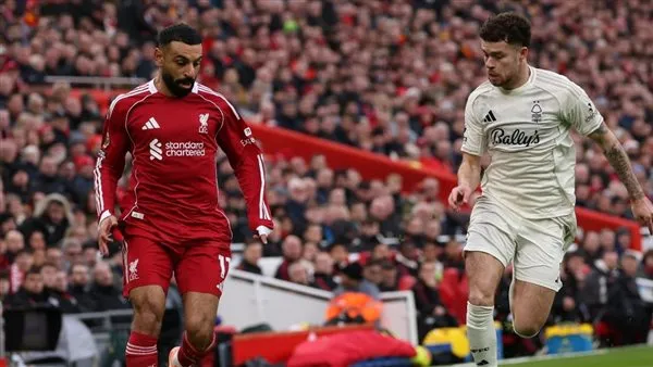 نوتنجهام فورست يقهر ليفربول بثلاثية في آنفيلد بمباراة صلاح الـ300 بالدوري