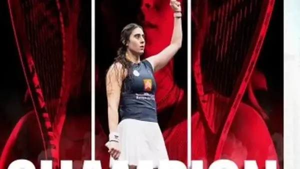 نور الشربيني تحصد لقب بطولة هونج كونج للاسكواش بتفوق على الأمريكية