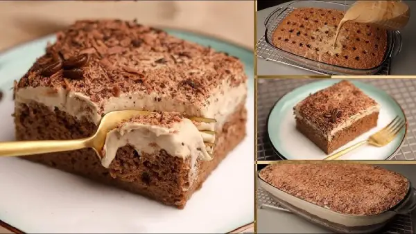 هتحضريها كل يوم.. كيكة القهوة الهشة بكوب دقيق واحد.. بمكونات متوفرة في مطبخك وطعم لا يقاوم
