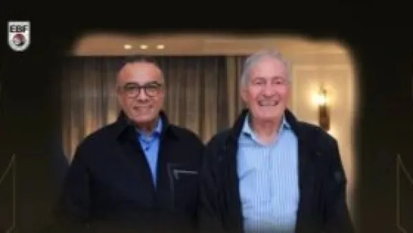 ولاية سابعة تاريخية.. اتحاد السلة يهنئ حسن مصطفى برئاسة الدولي لكرة اليد