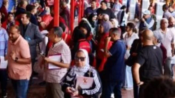 طوابير تمتد لمئات الأمتار في انتخابات النادي الأهلي.. مشهد يحدد مصير الإدارة القادمة