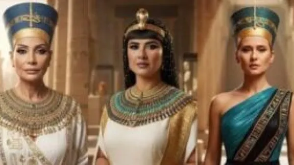 بملامح فرعونية.. كيف استبق المصريون افتتاح المتحف الكبير بصور الذكاء الاصطناعي؟