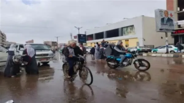 أمطار غزيرة تضرب الفيوم وتكشف تحديات الصرف الصحي في شتاء 2025