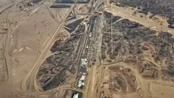 500 مليار دولار.. صور من داخل ذا لاين تكشف تطورات أضخم مشروع سعودي