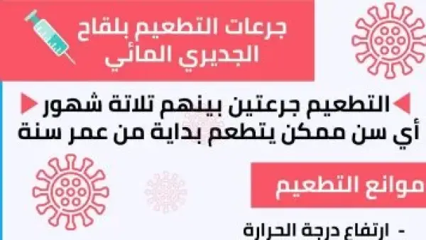 تطعيم الجديري المائي.. فاكسيرا توفر اللقاح في مراكزها المعتمدة بجميع المحافظات